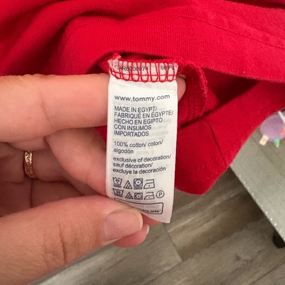 Tommy Hilfiger Bold‎ Red Men's Tee, Us size XL - Picture 8 of 8